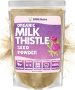 XPRS Nutra Organic Milk Thistle Powder - Premium Milk Thistle Powder Rich in Silymarin and Antioxidants - Milk Thistle Seeds Support Life Health - Vegan Friendly Milk Thistle Organic (16 Ounce)