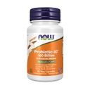 NOW Foods kiegészítők, probiotic- 10 ™, 100 milliárd, 10 probiotikus Strains, Dairy, Soy és Gluten mentes, Strain ellenőrzött, 30 Veg kapszula