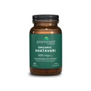 Kiemelkedő táplálkozás Organic Shatavari kapszula, Hormonális támogatás Nők számára, 500 mg, 60 gróf, Szabványosított gyökérkivonat formulálva a nők egészségére - 1 csomag