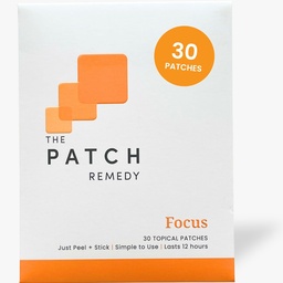 A Patch Remedy Focus Patch A124; Ginkgo Biloba, Acetil- L- karnitin, Bacopa, Magnézium L- Threonate, Green Tea 124; 30 Patches