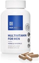 Multivitamin Kapseln für Männer - Vitamin & Mineral Ergänzung für tägliche Männer Gesundheit mit Sägepalme, Lycopin und Zink - Prostata Gesundheit, Energie und Schlaf | 60 Kapseln