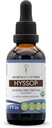 Hyssop USDA Organisation 124; Alcohol- Free Extract, High- Potency Herbal Drops) 124; 100% Certified Organic Hyssop (Hyssopus officinalis) Szárított Herb (2 oz)