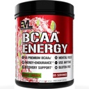 Evlution EVL BCAA Amino Acids Powder - BCAA Energy Pre Workout Powder for Muscle Recovery Lean Growth and Endurance - Rehidratáló Post Workout Recovery Drink with Natural koffein - Cherry Limeade