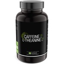 SYMNUTRION koffein 100mg, L- Theanine 200mg - 120 Count (V- kapszula) / 120 Servings: Készült egy cGMP- Regisztrált létesítmény USA; Vegan & Gluten Free