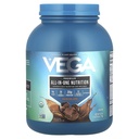 Vega All in One Nutrition Organic - 20g Plant- Based Pea Protein, csokoládé, 42 Servings, Vitamins A & C, probiotikumok, Zöldek, Vegan, Keto, Gluten Free, 61.8oz (Packaging May Vary)