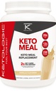 Ketologic Keto Meal csere Rázópor az optimális eredményekhez + MCT Olaj + Grass- Fed Whey - Tökéletesen formált Macros Ketosishoz - 20 szerváció - Vanilla