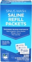 Rite Aid Sinus Wash Refill Kit, Egyénileg csomagolt Saline Packets - 100 GM