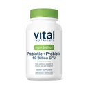 Hyperbiotics Vital Nutritents Prebiotic and Probiotic for Women and Men Aviation 124; 60 Billion CFU Aviation 124; Pre and Probiotics Supports Digestive Health, Constipatio, Hasmenés, Gas & Bloating Aviation 124; 60 Vegan Capsules