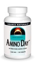 Source Naturals Amino Day - 20 Free Form Amino Acids Támogatja a minőségi diétát táplálkozás közben - 120 tabletta