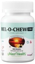 Maxi Health Melatonin 1 mg rágótabletta - Alvástámogatás Melatonin bátorítani természetes alvás - Non-Habit Forming Kiegészítés Enzymax Fast- Acting Support Kosher (100 egység)