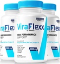 NutraRize (3 Pack ViruFlexx férfiaknak, Pro Capsules, Férfi teljesítmény támogatás 500mg, Minden természetes étrend kiegészítés támogatása teljes egészség, Vra Flexx Vélemények (180 kapszula)