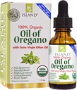 Oregano szerves cseppfolyós olaj (1 fl oz) - szerves oregánó olaj és olívaolaj keveréke, Spanyolországban termesztve