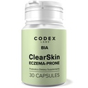 Codex Labs Medicinal Eczema Probiotic - 30 Capsuletic 124; Synbiotic for Ekzema- Prone Skin with Clinically Proven Probiotics & Prebiotic Blueberry