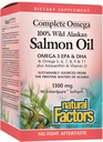 TERMÉSZETES TÉNYEZŐK Wild Alask Salmon Oil, 90 CT