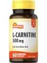 Sundance L- karnitin Tartarát kiegészítés 500mg datolyaszilva 124; 60 Capitolium datolyaszilva 124; Free Form Amino Amino Acid Acid 124; Non-GMO és Gluten Free Pills