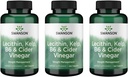 Swanson Lecithin Kelp B- 6 & Cider Vinegar 240 Tabs (3 csomag)