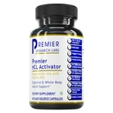 Premier Research Labs Premier HCL Activator - Pepsin Digestic Enzimes Supplement for Optimal Digestial Function for Women & Women, Low Gyomor Acid, Nutritional Absorption - 90 Vegetáriánus kapszula