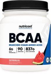 Nutricost BCAA por (görögdinnye, 90 Serv) - Optimális 2: 1: 1 arány