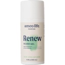 Ameo Life Colloidal Silver Gel for Skin Care Aloe Vera - 30ppm Sérült Care Gel Biztosítja sebápolás a vágások, scrapes & Burns - Gyenge képlet egészséges bőr (3.38 oz)