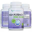 Cink 50mg - Cink Picolinate Immune Health Support Supplement 120 Veggie kapszula felnőtteknek és gyerekeknek vitamin, Well- Absorbed magas potencia Tiszta Cink kiegészítők - 50mg Per Serving