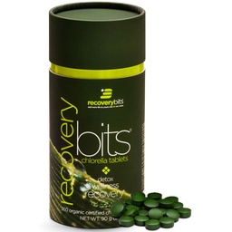REACERYbits - Organic Chlorella Tablets - Plant- Based Algae Superfood - Chlorophyll - Cracked Cell Wall - Energy - Immunrendszer - Detox - Keto - Vegan - Non- GMO - Small Canister - 360 tabletta
