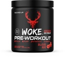 Bucked Up - Woke - HIGH STIM Pre Edzés - Legjobb kóstolás - Fókusz Nootropic, Pump, Erő és Növekedés, 30 Servings (Blood Raz)