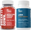 Dr. Tobias Máj 21 Day Cleanse és Apple Cider Ecephalus Gumies - Támogatja Digestive Health and Life Detox, Vegan, Non-GMO