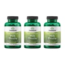 Swanson Milk Thistle - Gyógynövényes májpótló kiegészítés - Természetes Formula segít fenntartani az általános egészséget és jólétet - (100 kapszula, 500mg darabonként) 3 Pack