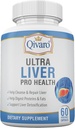 Ultra máj Pro Health - Májegészséget támogató kiegészítés tejkeményítő magokkal, Articsóka kivonat & Gyermekláncfű Levélkivonat - Antioxidáns és méregtelenítő támogatás - 60 növényi kapszula