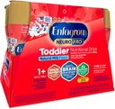 Enfagrow NeuroPro Toddler Nutritional Drink, Made with Real Milk, Brain- Building Omega3 DHA, Nutrits and Prebiotics for Growth & Immune Support, Non-GMO, Toddler Milk Powder, 8 Fl Oz, 6 Count