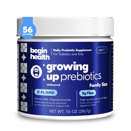 Megkezdődik a Health Growing Up Prebiotics for Kids 56- Packs, 124; Prebiotic Solution Power Stool Softeners and Digestive Gut Health Supplement
