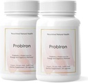Nurised Natural Health ProbIron - Női probiotikus + vaspótlás C-vitaminnal és rézzel növelve - Vegan Formula for Energy and Digestive Wellness - 60 kapszula