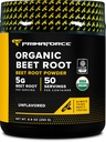 Primaforce Organic Beet Root Powder (250g) Unflavored - Natural Source of Antioxidants and Nutritents