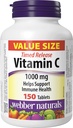 Webber Naturals C-vitamin Időzített kiadás 1000mg, 150 fülek
