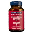 Wiley 's Finest Wild Alaskan Fish Oil Coleszterin Support - Heart Health Supplement for Women and Women - 560 mg Omega-3 s - 90 Softgels (45 Servings)