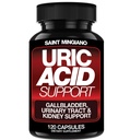 Uric Acid Flush for Gout Support - 120 kapszula - Supports Kidney Cleanse Detox & Javítás, Epehólyag & Vizelet Tract Issues