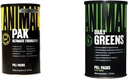 Animal Pak - Kényelmes All-in-One Vitamin & Supplement Pack - Cink & Greens Pak - Klorofill