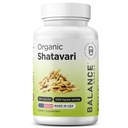 Organic Shatavari 1200mg, 60 kapszula - Szoptatás Támogató Vitaminok, Hormonális Egyensúly Nők, Asparagus Racemosus Gyökér