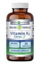 Amazing Formulas Vitamin K2 Menaq7 MK7 Supplementary - 124; 100 Mcg