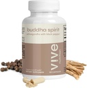 Buddha Spirit Ashwagandha kapszula fekete Pepper - 100% Organic, Vegan & Gluten- Free - 60 gróf, 30 napos ellátás