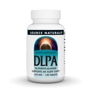 Source Naturals DLPA DL- Fenilalanin, Támogatja a riasztási állapot * - 375 mg - 120 tabletta