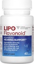 Lipo Flavonoid Advanced hallássegítő napi kiegészítés - Segít csökkenteni a hallásromlás kockázatát és a Promotes Optimális hallás - 40 Caplet
