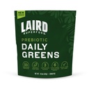 Laird Superfood Prebiotic Daily Greens Powder - Essential Vitamins & Minerals - Prebiotic Fiber, Adaptogen and Fruits & Agriculture - Supports Gut Health - Non-GMO, Vegan - 14,8 oz Bag, Pack of 1