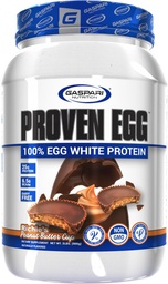 Gaspari Nutrition Proven Egg, 100% tojásfehérje, 25 g fehérje, Keto Friendly, Dairy és laktóz mentes, szója mentes (2 £, Mogyoróvaj Kupa)