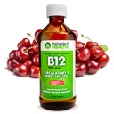 Reliable1 Laboratories Liquid Vitamin B12 Daily Supplement 1000mcg felnőtt férfiak és nők számára - Natural Cherry Flavor