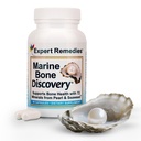 Marine Calcium Bone Density Supplement, 3.5X Absorbable Pearl Calcium & Icelandic Marine Algae, with Magnesium, Vitamin D3 K2 & More, Organic, Holistic Alternative, Astronaut Endorsed - 30 Days Supply