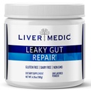 Leaky Gut javítási Gut Health Support Glutamin Slippery Elm IBS Heartburn Relief Bloating to Soothe Gyomor nőknek és férfiaknak kapszula (ízesítetlen) 180g