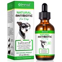 Kutya antibiotikumok, természetes antibiotikumok kutyák, kutya multivitamin gyógynövény kiegészítők 60ml