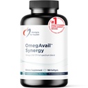 Egészségügyi OmegAvail szinergia - Omega Complex Felnőttek számára - Omega 3-6-7-9 Kövér Acides Borágból és Macadamia Oil + Triglicerid (TG) Halolaj DHA & EPA-val (180 Softgels)