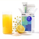 Alvászavar por - Calming Drink mély alváshoz Liposzómás Saffron, Magnézium & PharmaGABA Melatonin - Ingyenes természetes kiegészítés, hogy csökkentse a stressz és javítja az alvás minősége kamilla Lemonade 7 Sticks